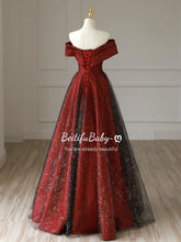 BXOXO Palace Style Women Prom Dress Elegant Off The Shoulder Strapless Banquet Ball Gown Evening Dresses for Wedding